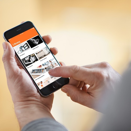 Toda la información acerca del montaje siempre al alcance de la mano Blum_EASY_ASSEMBLY_App_
